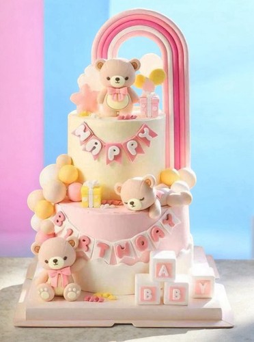 Torta scenografica orsetti - torta,