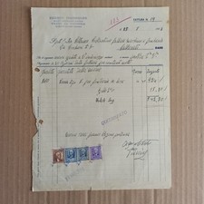 1942 Piaserico Ermenegildo Rappresentanze Olgiate Olona Fattura L288