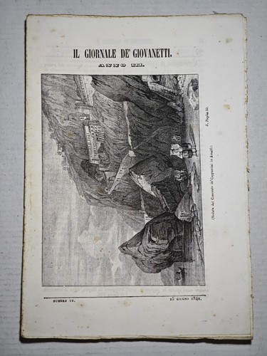 1842 giornale giovanetti - 1842, de'