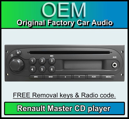 Autoradio renault master - autoradio,