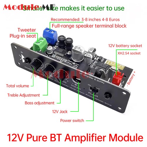Scheda amplificatore 12v - amplificatore, dc