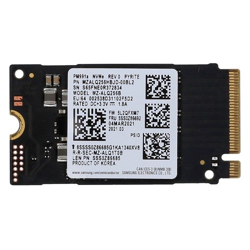Samsung mzalq256b int - int., ssd