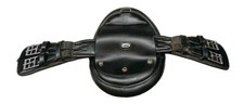 Circonferenza corta dressage Prestige in pelle nera 60 cm
