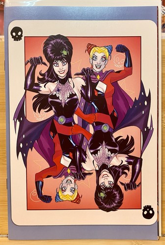 Carta gioco harley quinn - carta, da