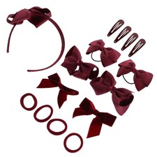  1 set di accessori per capelli per bambine, fermagli per capelli con fiocco,