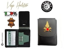 Portafoglio Portadocumenti Con Placca Vigili del Fuoco Portafoglio Vega Holster