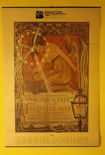 Poster calendario stile
