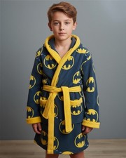 Vestaglia bambino Batman invernale in Pile Coral con cappuccio