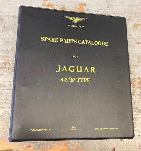 Catalogo ricambi jaguar type - e,