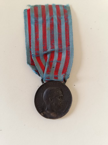 Medaglia argento vittorio - medaglia, in