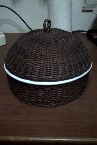 Paniere rotondo ceramica e - paniere,
