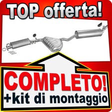 Scarico Completo per ALFA ROMEO 155 1.7 1.8 2.0 2.5 8V 2.5 V6 1992-1996 Marmitta