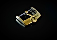 Fibbia Omega placcata oro 20