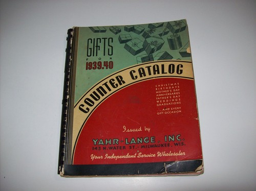 Yahr lange 1939 1940 gifts - yahr-lange, 1939-1940