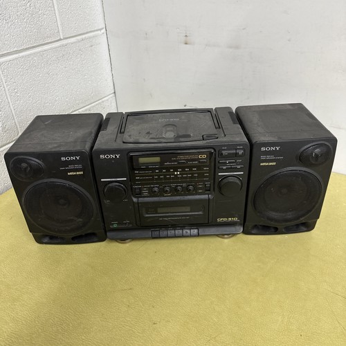 Sony cfd 510 mega - bass, boombox