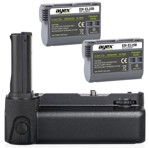 Impugnatura batteria per nikon - batteria,