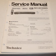 Technics SH-AC500D Digital