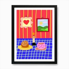 Tavolo da pranzo natura morta