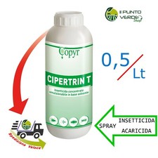 Copyr CIPERTRIN T 0,5 LT CIPERMETRINA e TETRAMETRINA Insetticida mosche zanzare