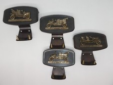 Attaccapanni ferro anni '60 con auto d’epoca, Buick 1908 Cadillac 1905 Ford 1908