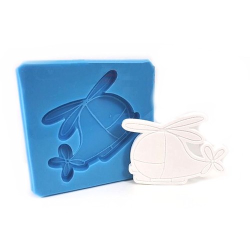 Stampo silicone elicottero - stampo, in