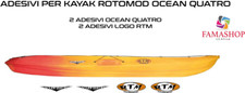 KIT Adesivi RICAMBIO KAYAK ROTOMOD OCEAN QUATRO