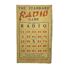 Standard radio bingo game - standard,