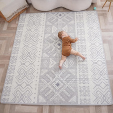 Tappeto Gioco Bambini Pieghevole 180X200X1.5Cm Palestrina Neonato Montessori Rev