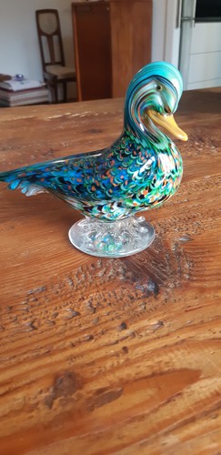 Murano anatra attribuita - murano, a