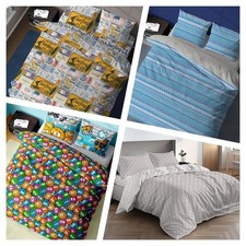 COPRIPIUMINO Matrimoniale, 2 piazze. Prodotto ITALIANO 100% Cotone. Patella 40cm