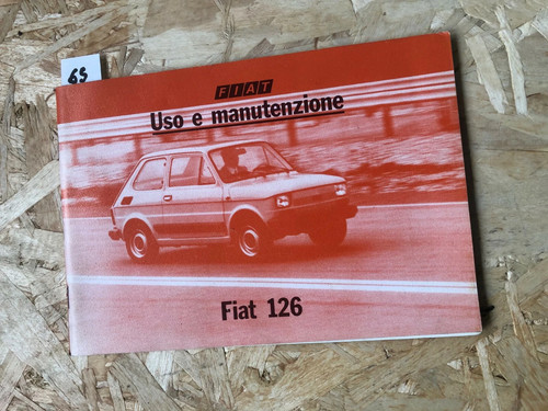 Fiat 126 manuale - manuale, e