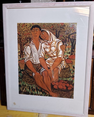 Litografia giuseppe migneco - litografia,