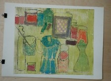 2 1970's John Patrick Garufi Prints Signed Coffee Pot Gallon Monoprint