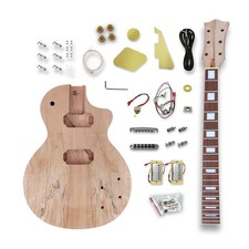Nuovo kit chitarra elettrica tastiera palissandro corpo mogano hardware fatto a mano