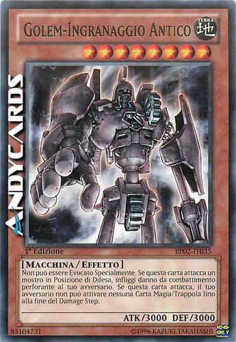 Golem ingranaggio antico - antico, •