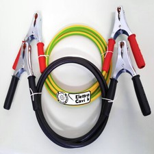 CAVI PER BATTERIA AUTO TIR CAMION FURGONI 50 mm² 3+3 mt IN RAME PROFESSIONALI