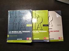 La ricerca del pensiero 1A+1B+quaderno del sapere filosofico ISBN:9788839532015