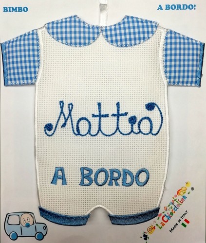 Bimbo bordo tela aida - bimbo, con