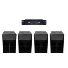 DJ Set Subwoofer Altoparlante