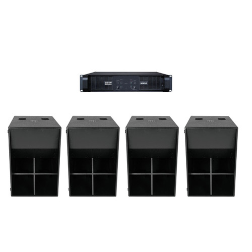 Set subwoofer altoparlante - dj,