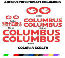 Kit 10 adesivi Columbus in
