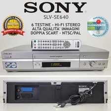 VIDEOREGISTRATORE VHS SONY