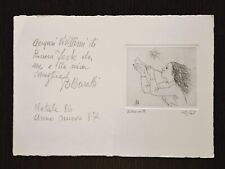 BRUNO BARATTI PESARO ACQUAFORTE 1986 FIRMATA E NUMERATA C3