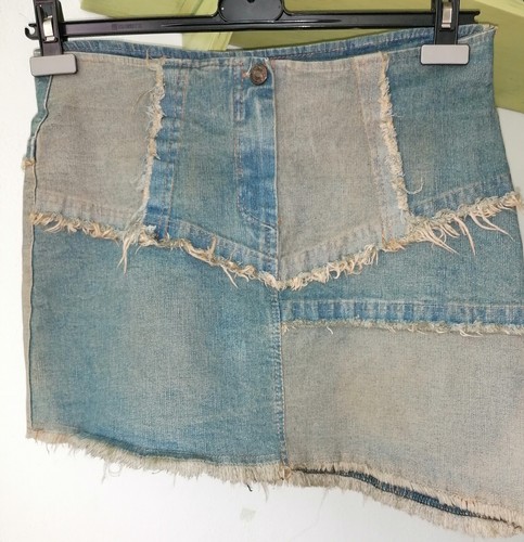 Mini gonna jeans sbarazzina - gonna, di