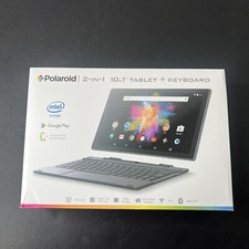 Polaroid Q1010 2 in 1 tablet Android Intel 16gb nero nuovo con scatola sigillato 2016