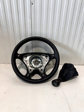 VOLANTE E CUFFIA CAMBIO RIFODERATO MERCEDES SLK R170 200 230 EVO  KOMPRESSOR