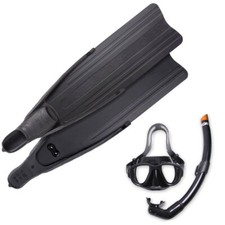 Omer Eagleray Pinne Con Maschera e aeratore set completo per apnea con Borsa