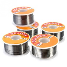 Filo per saldatura 100 g 0,5 mm 0,6 mm 0,8 mm 1,0 mm 1,2 mm 1,5 mm nucleo di uvetta fusa