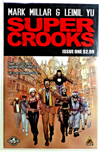 Icon comics super crooks - super, issue