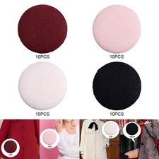 10 bottoni rivestiti in